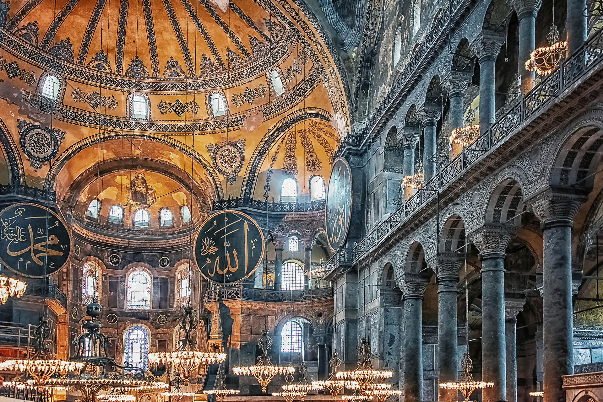 Haghia Sophia Istanbul Mosque Church Cathedrale